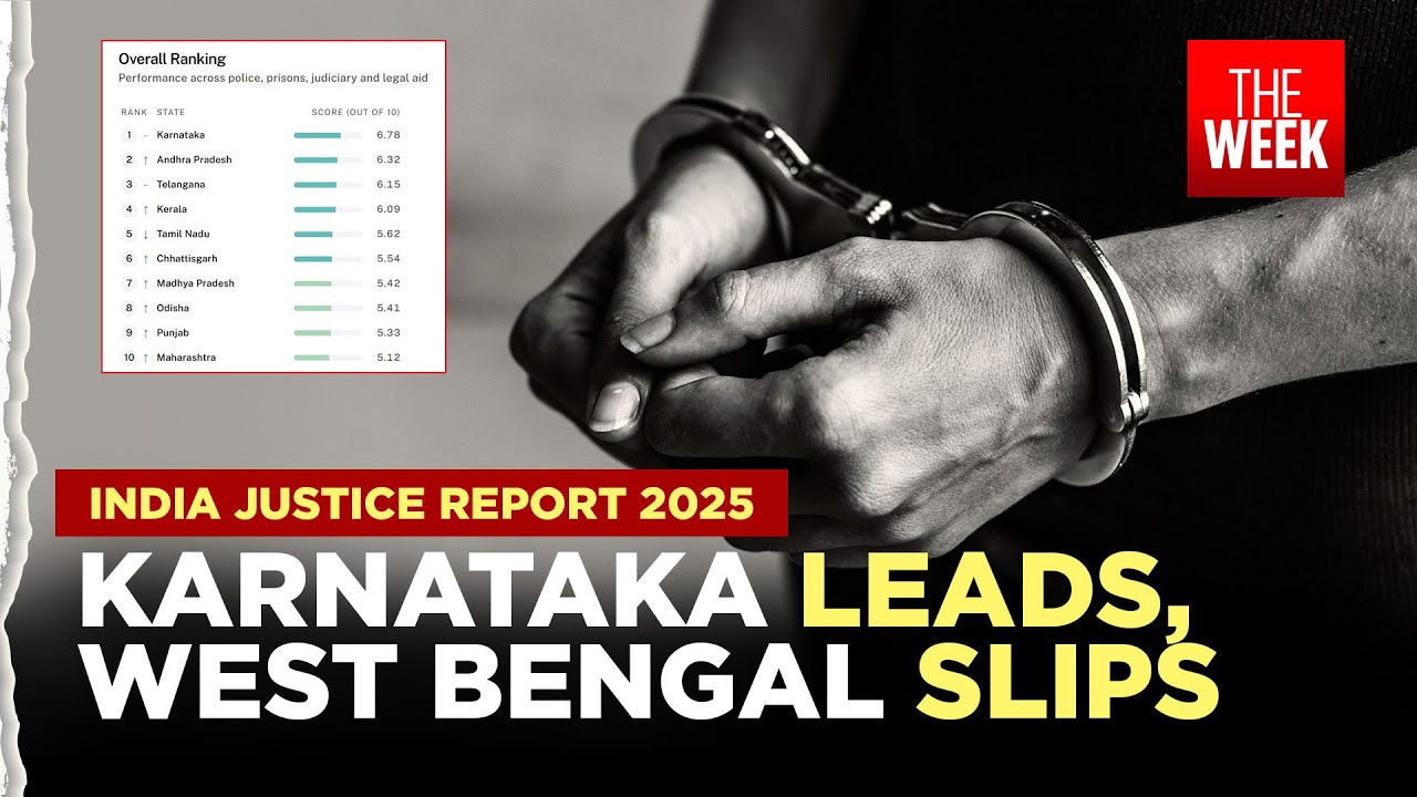 India Justice Report 2025 EXPLAINED | Shocking gender gaps; Karnataka tops in justice delivery