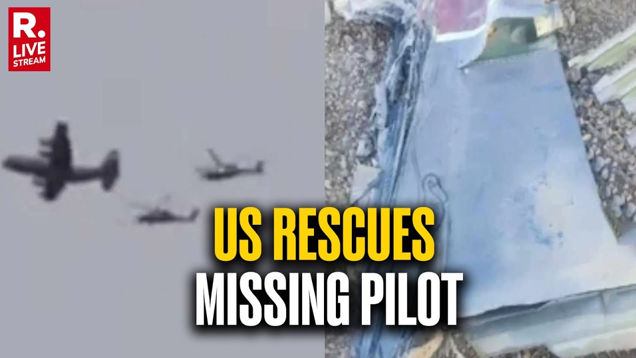 BREAKING LIVE: US Rescues 2nd Missing Crew Member 'Safe & Sound', Rescue Ops Continue | Iran War