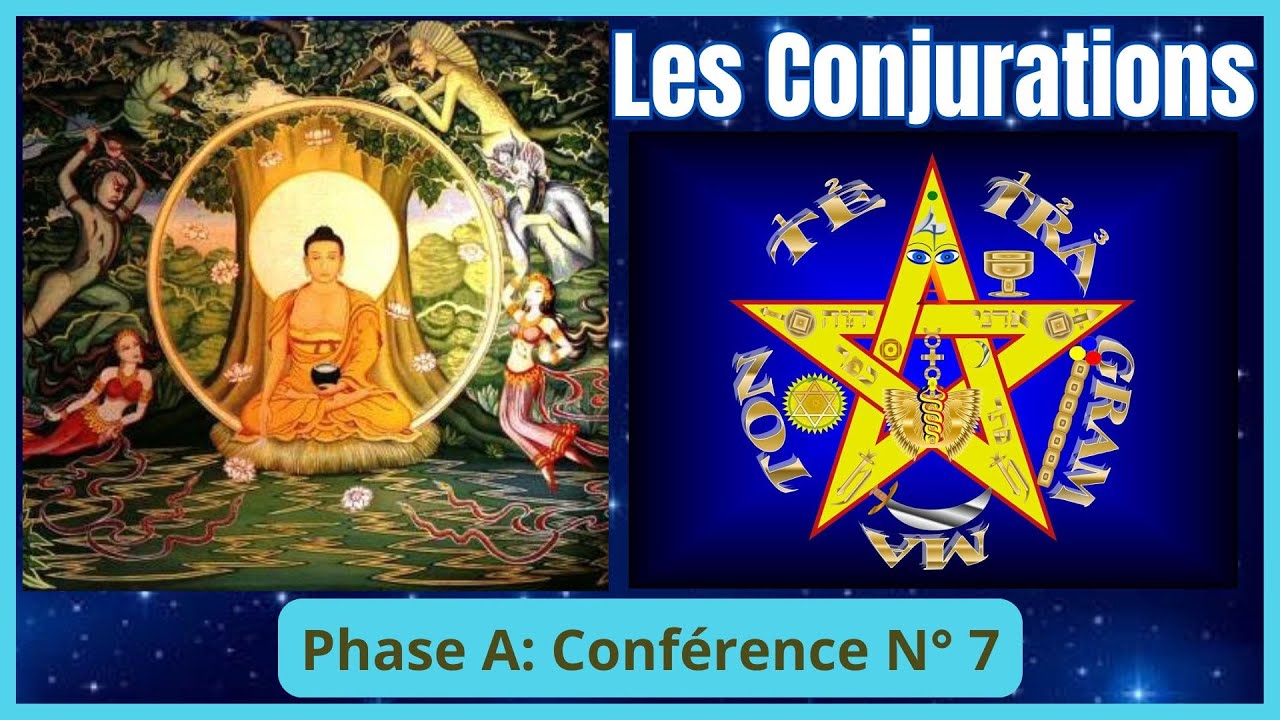 A-07 Les conjurations: Belilin, Cercle Magique, Jupiter, Pentalpha