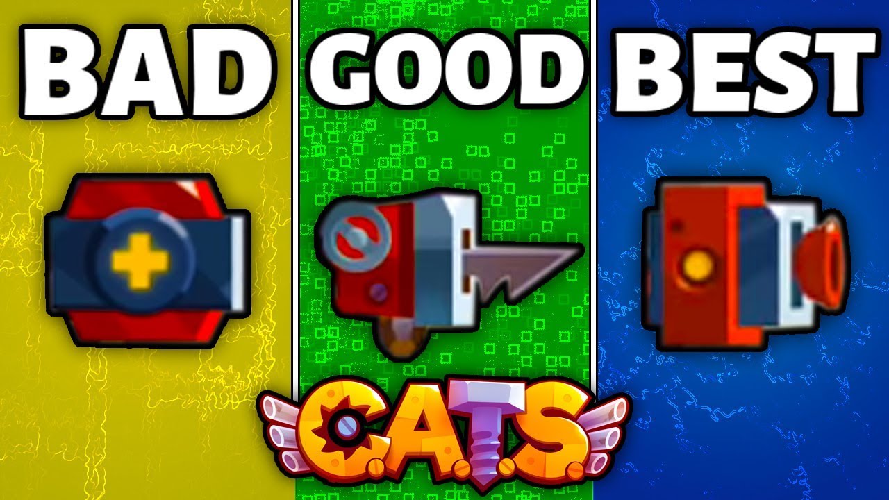 RANKING EVERY *GADGET* IN C.A.T.S FROM WORST TO BEST - Top 7 Gadgets Crash Arena Turbo Stars