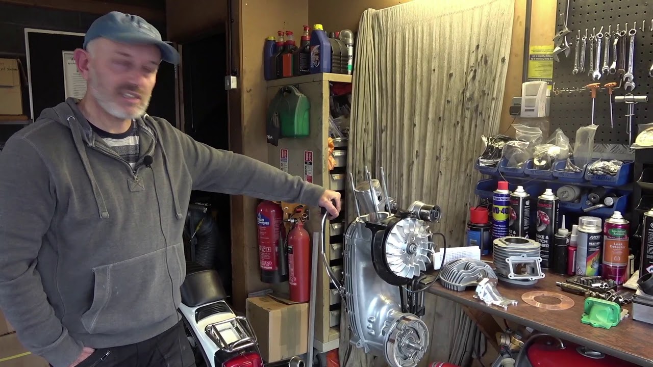 SLUK | Даррелл Тейлор рассказывает о двигателе TType 265 Lambretta