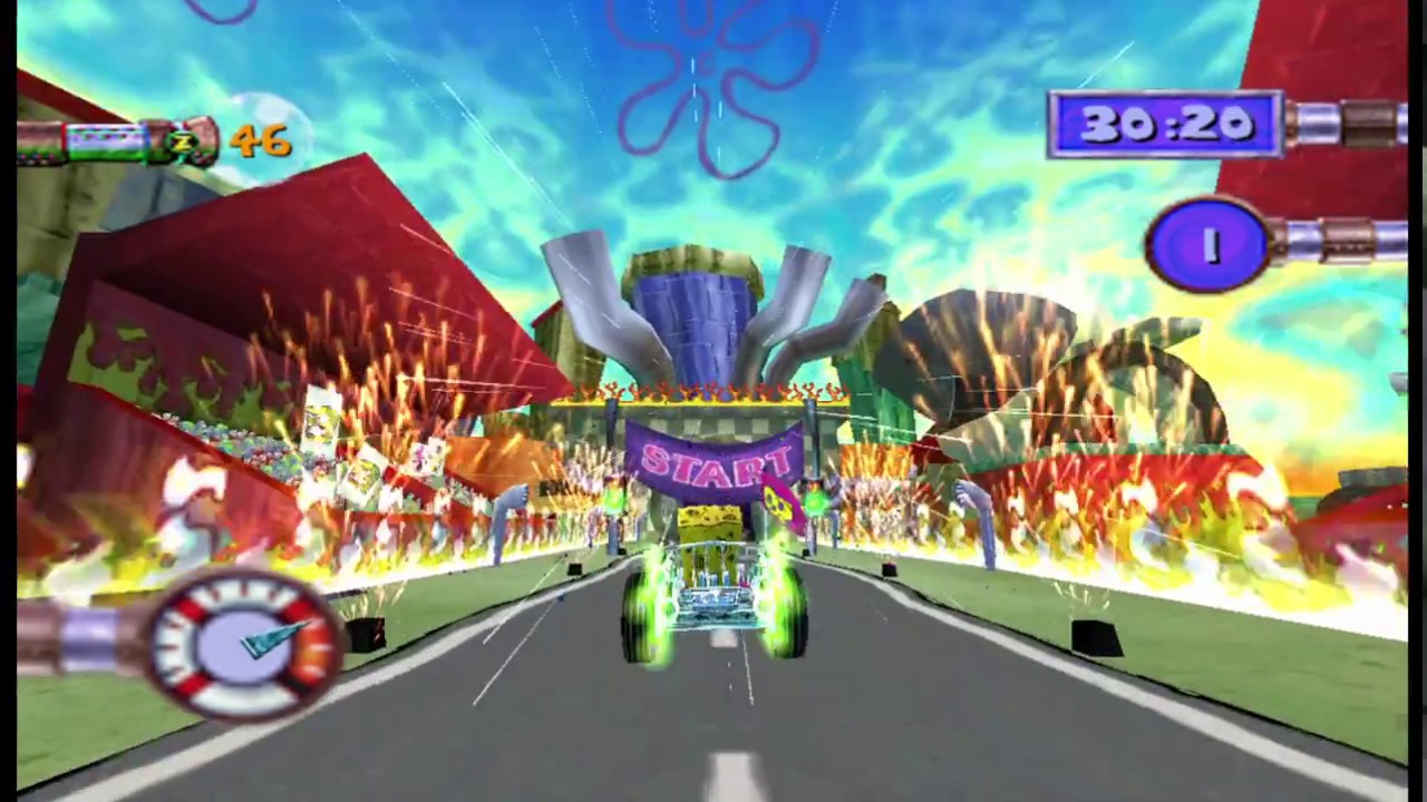 Spongebob Creature From The Krusty Krab - Diesel Dreaming Race 1 Gameplay