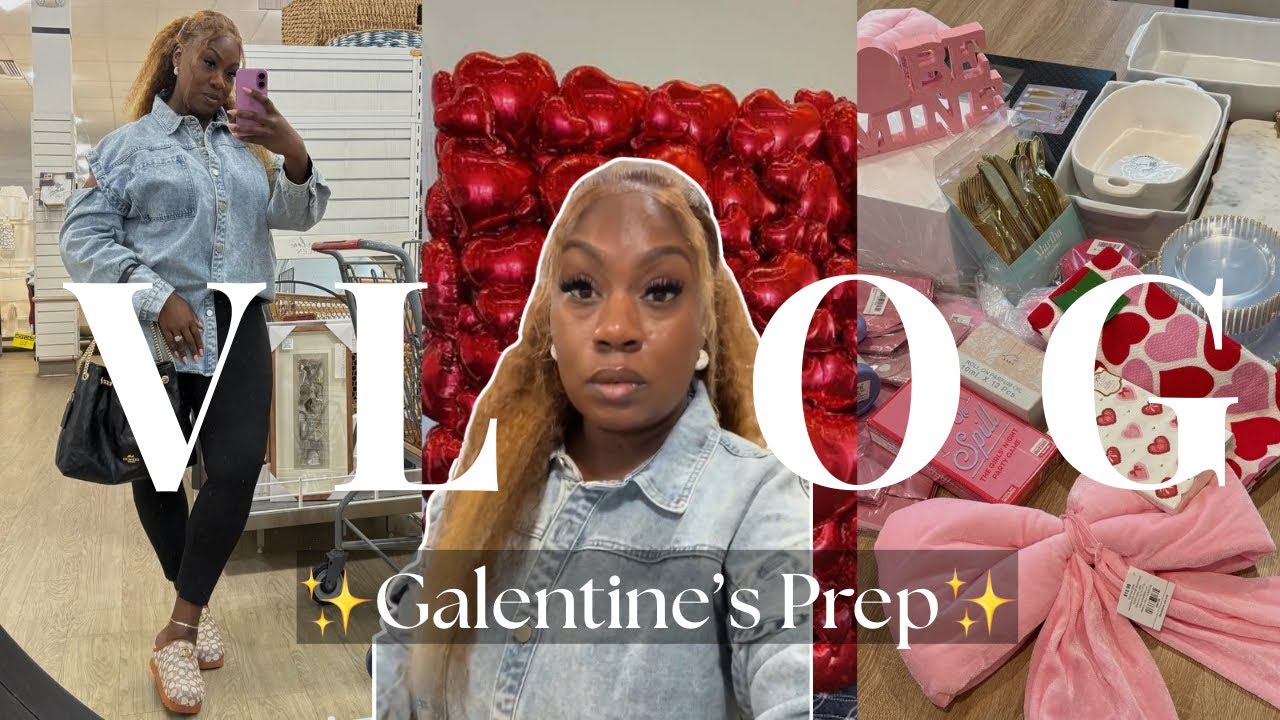 Soft Life Weekend✨Shopping, Galentine’s Prep & Chit Chat 💕