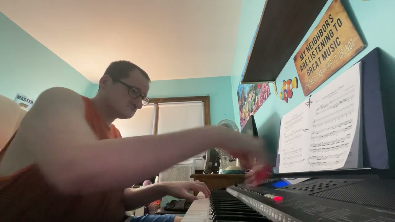 Bach 543 a minor prelude 