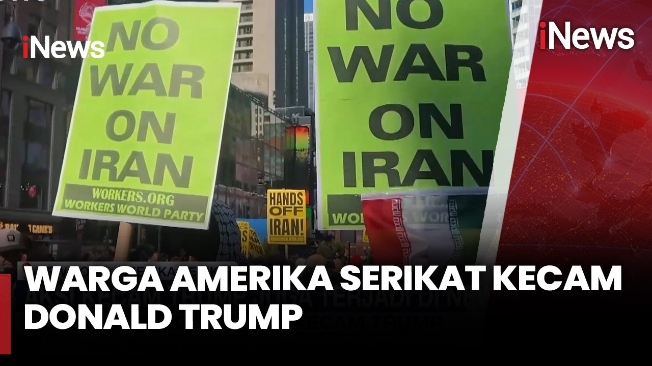 Protes Meluas, Warga AS Kutuk Serangan Militer Trump ke Iran | iNews Pagi (2/3)
