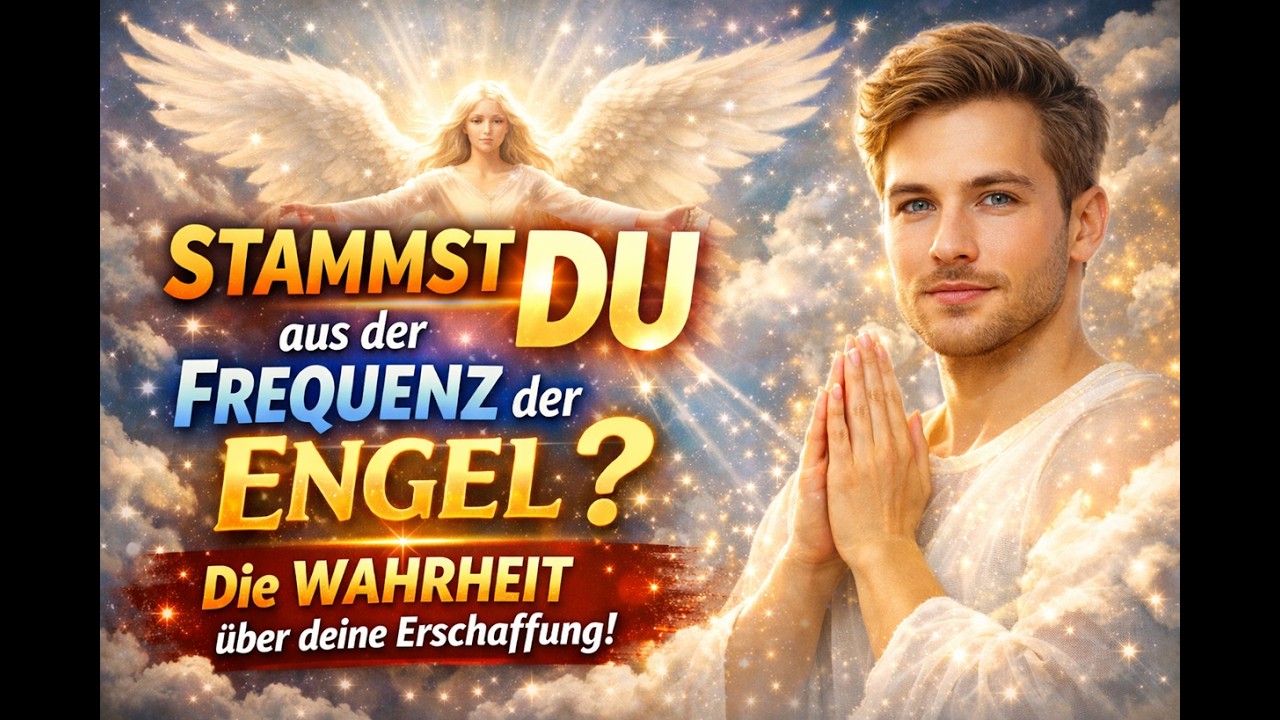 Stammst DU aus der Frequenz der Engel? Die Wahrheit über deine Erschaffung!