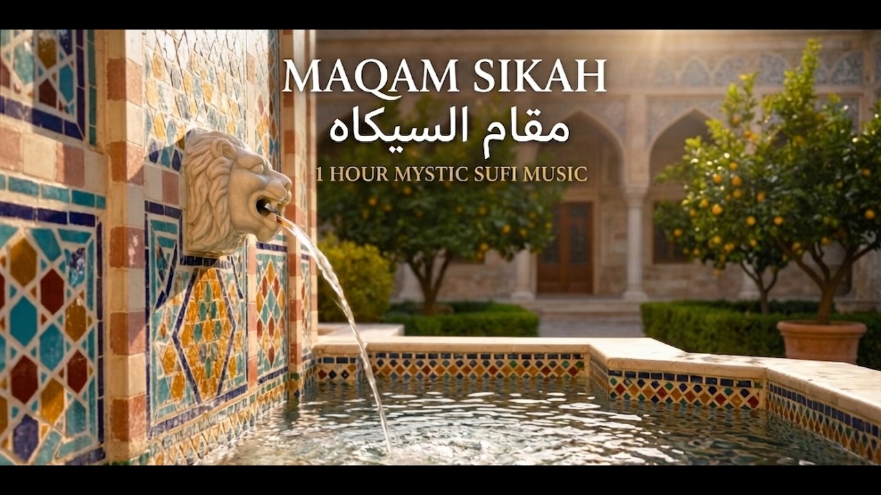 1 Hour Sufi Takht Sharqi | Maqam Sikah & Oud | رواق الصباح: مقام سيكاه وتخت شرقي صوفي