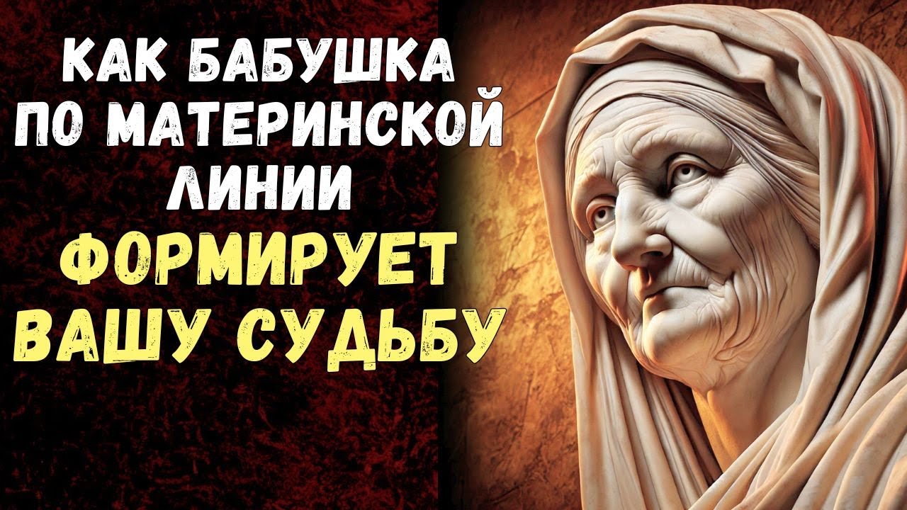 Тайное влияние бабушки по материнской линии: как её жизнь формирует вашу | Психология Стоицизма