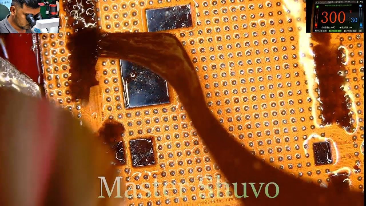 iPhone 13Pro Max CPU Reballing
