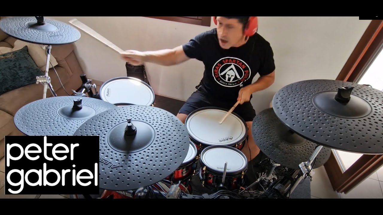 SLEDGEHAMMER - PETER GABRIEL - DRUM COVER ON ALESIS STRIKE PRO SE E-DRUMS