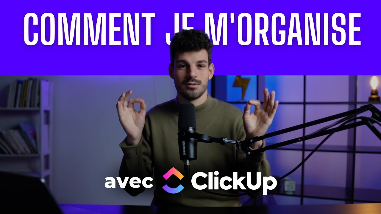 Comment j'organise ma création de contenu avec ClickUp ?