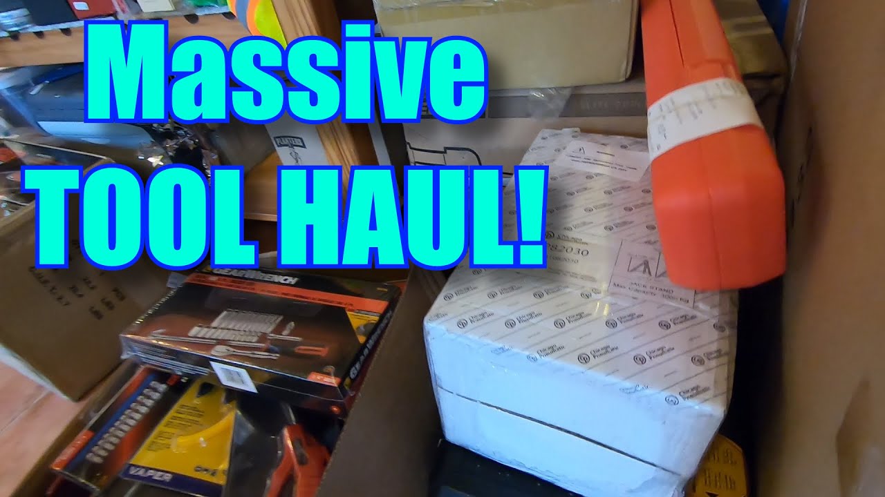 JEALOUS? You will be after seeing this MASSIVE tool haul!
