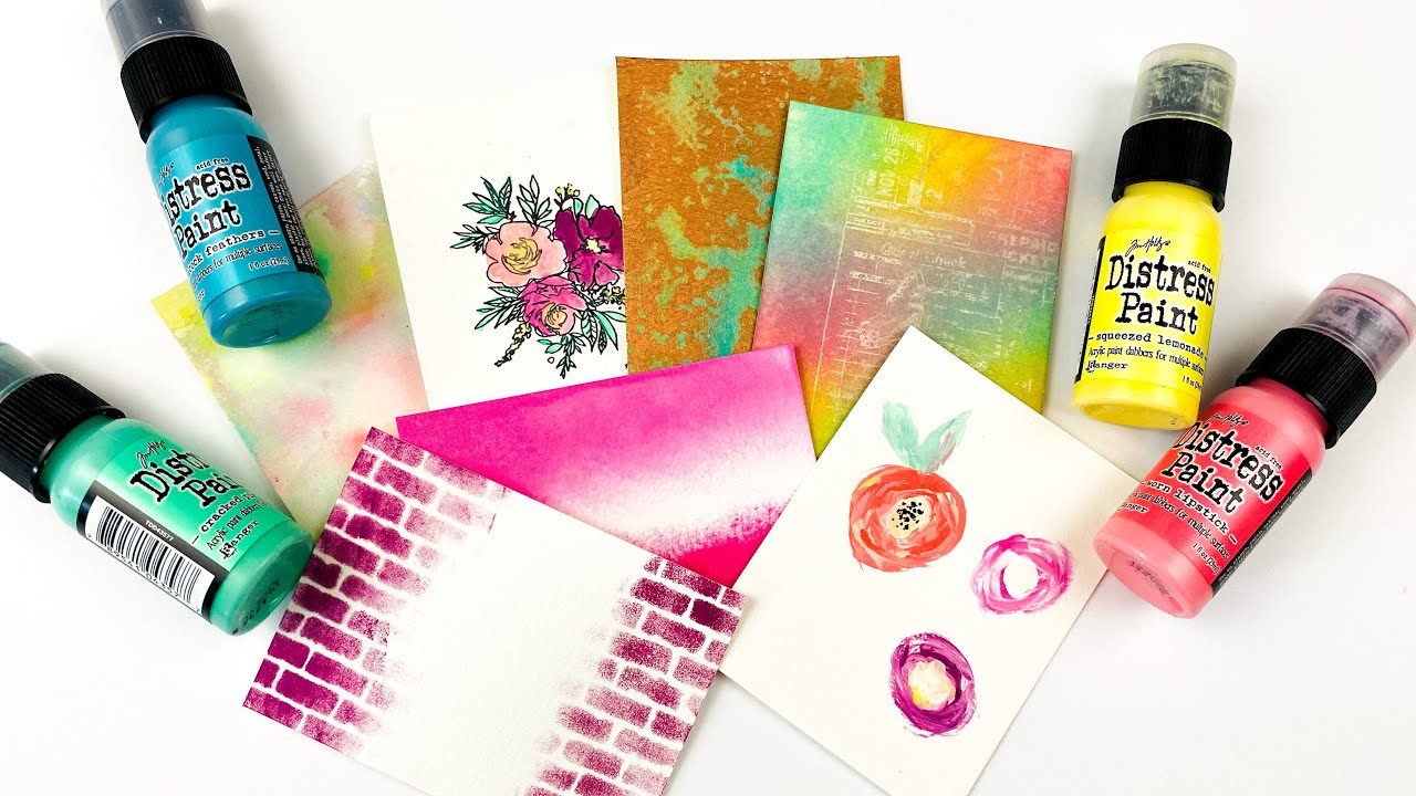 Tip Tuesday | Distress Paints