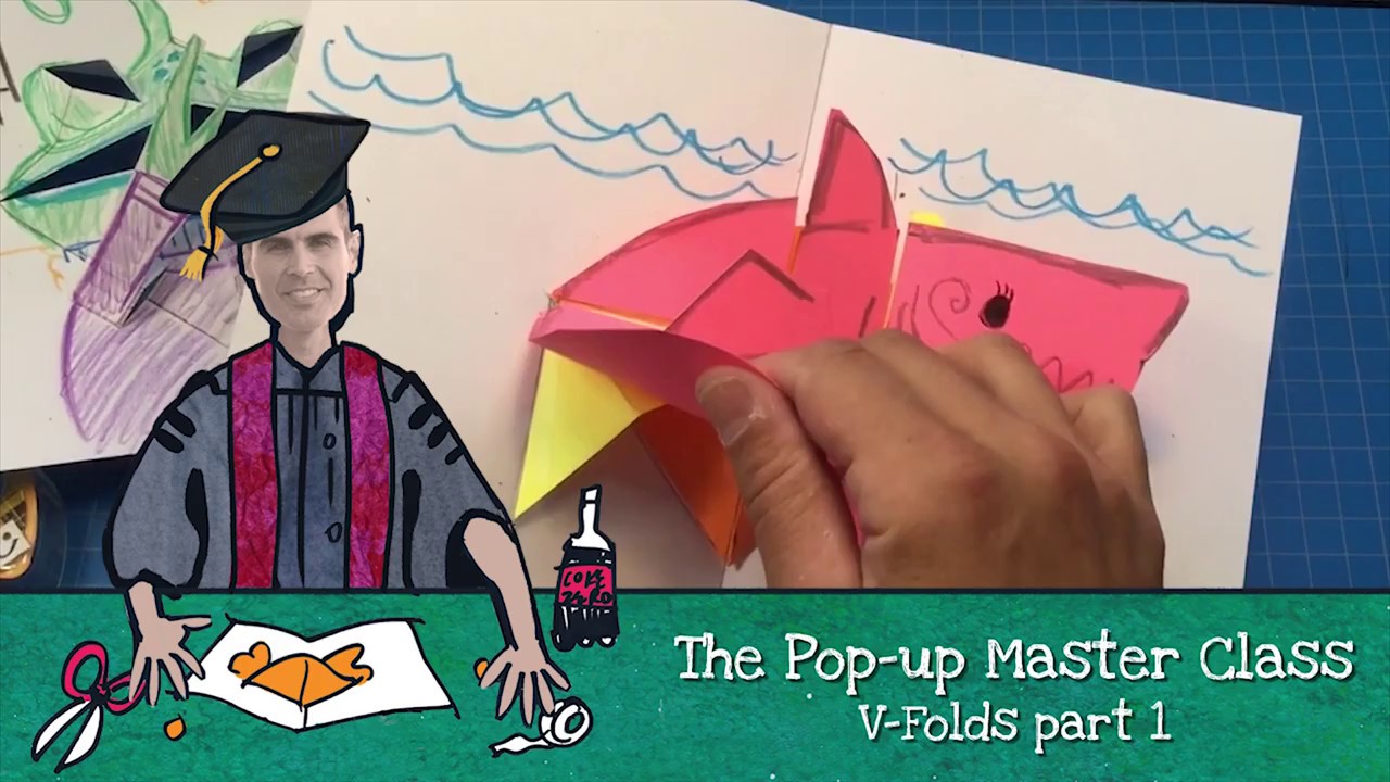 Pop-Up Master Class with Matthew Reinhart: V-Folds Part 1