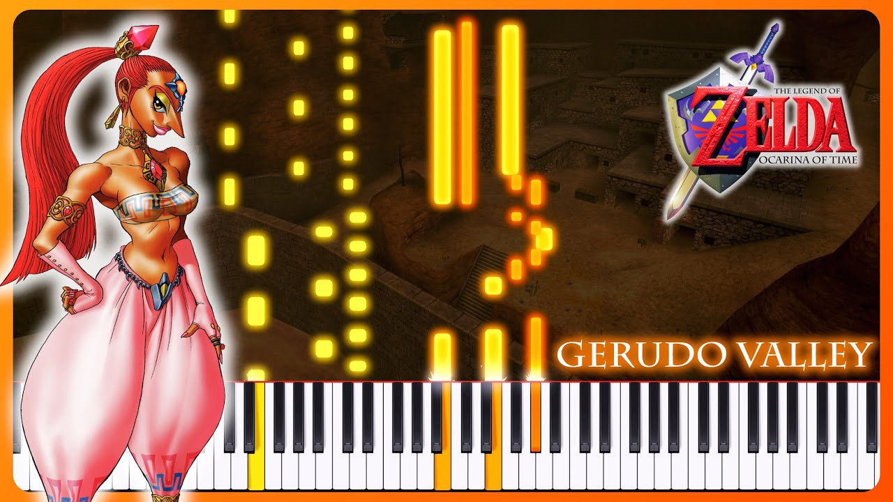 Gerudo Valley ~ The Legend of Zelda: Ocarina of Time | Piano (+ Sheet Music)