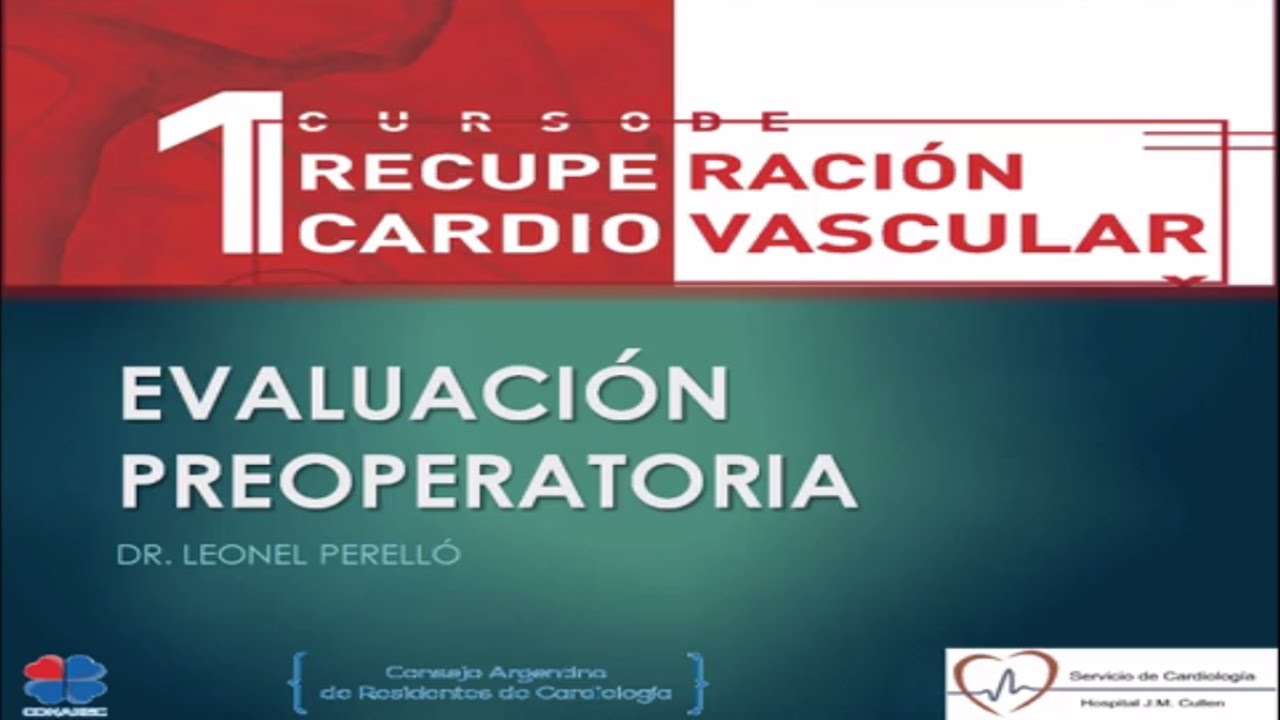 05/04 - Evaluación preoperatoria