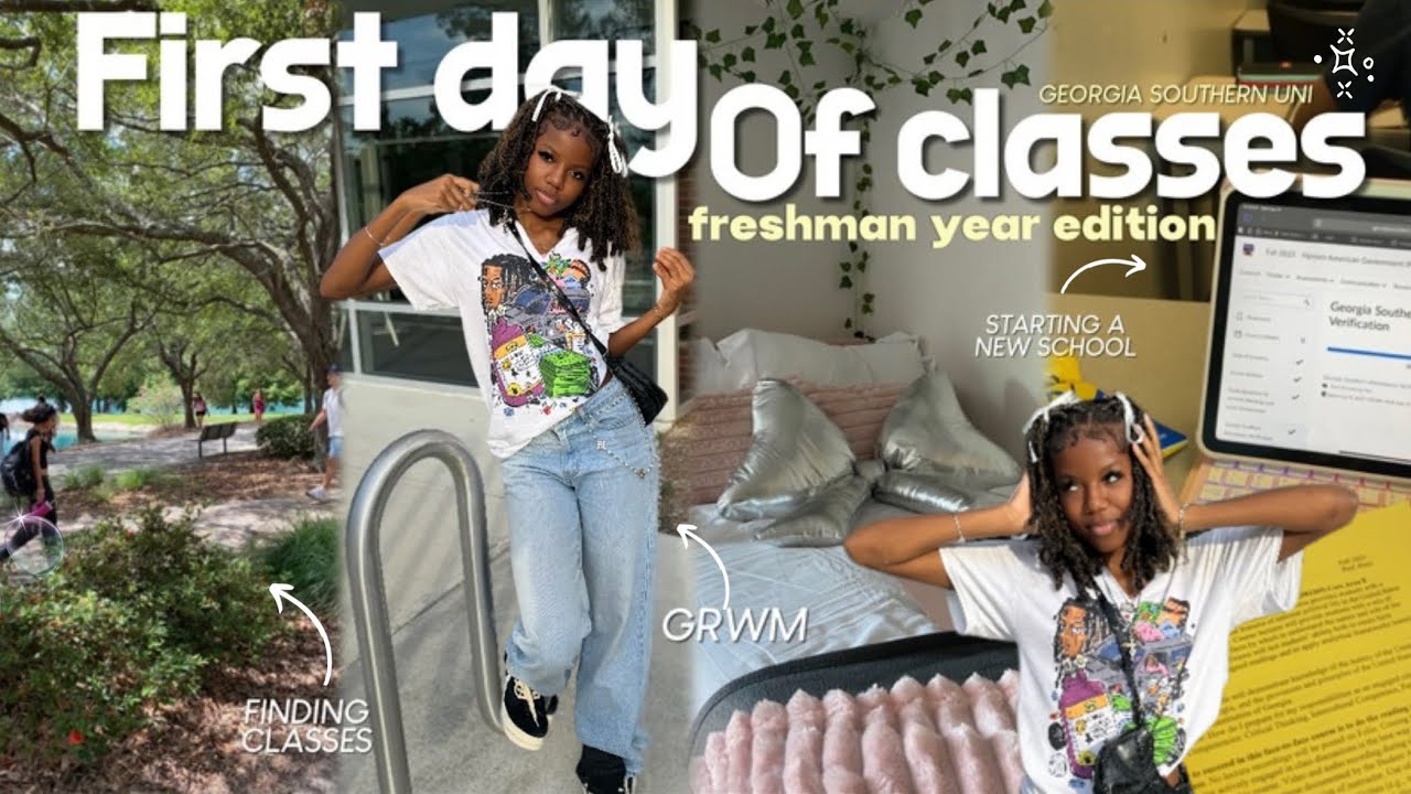 First Day Of Classes * as a college freshman * | GRWM + Vlog ͙͘͡★FRESHMAN DIARIES EP.2