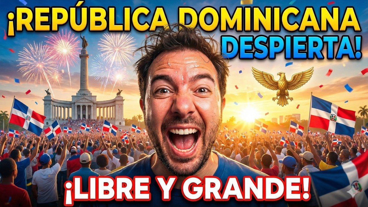 DOMINICANA SE ALZA 🇩🇴 | UNA NACIÓN GRANDE, LIBRE Y SIN MIEDO