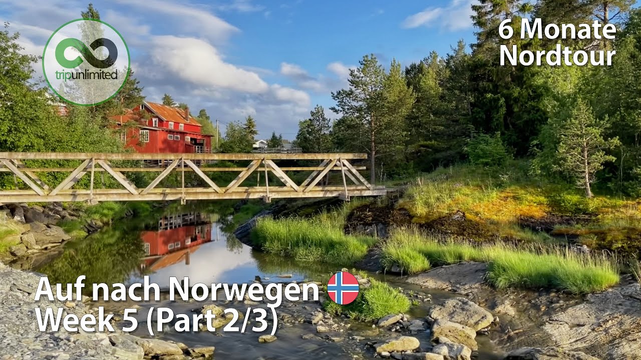 Auf nach Norwegen! 6 Monate Roadtrip im Camper-Woche 5 I 6 months Roadtrip to scandinavia  (2/3)
