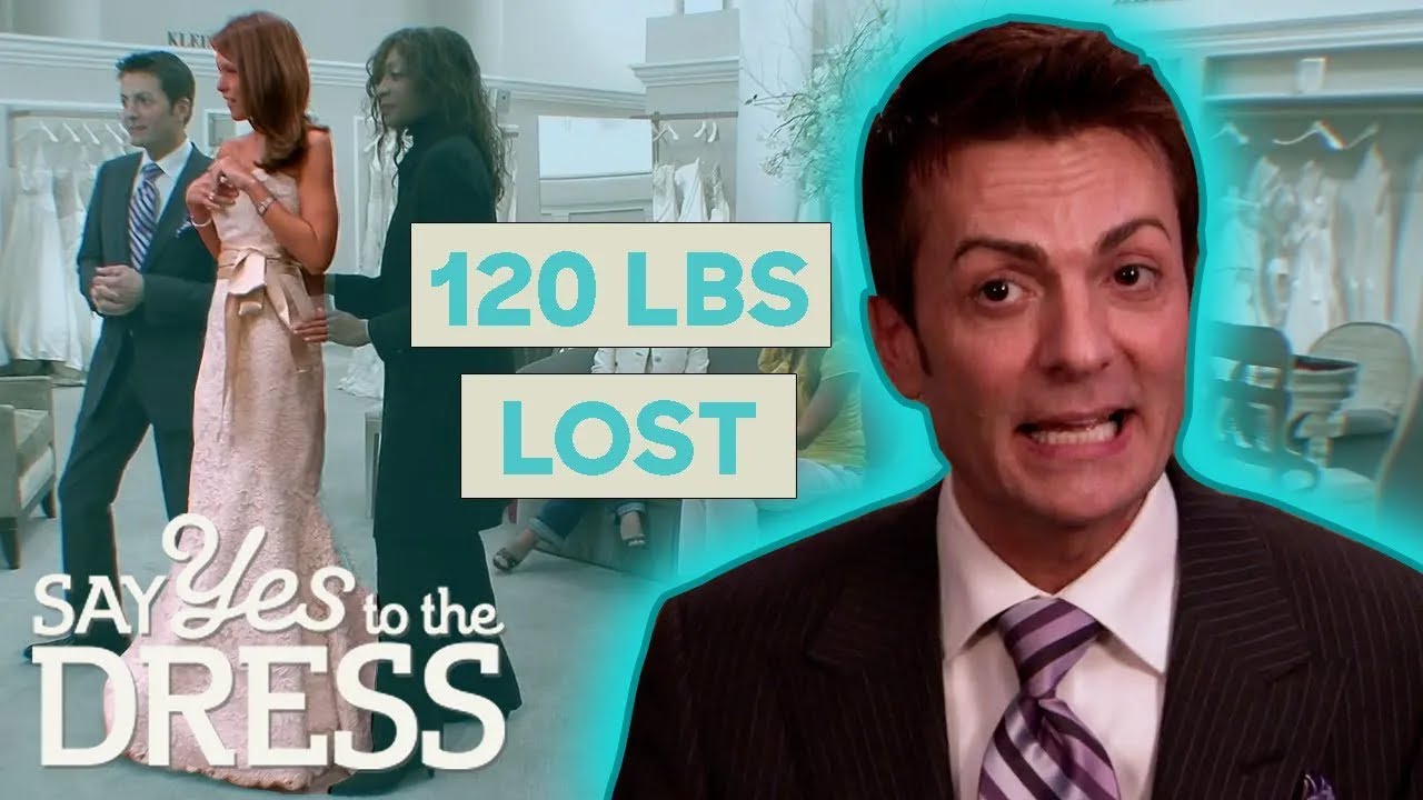 Self-Conscious Bride Struggles To See Her New Body After Losing 120 Lbs! | Say Yes To The Dress