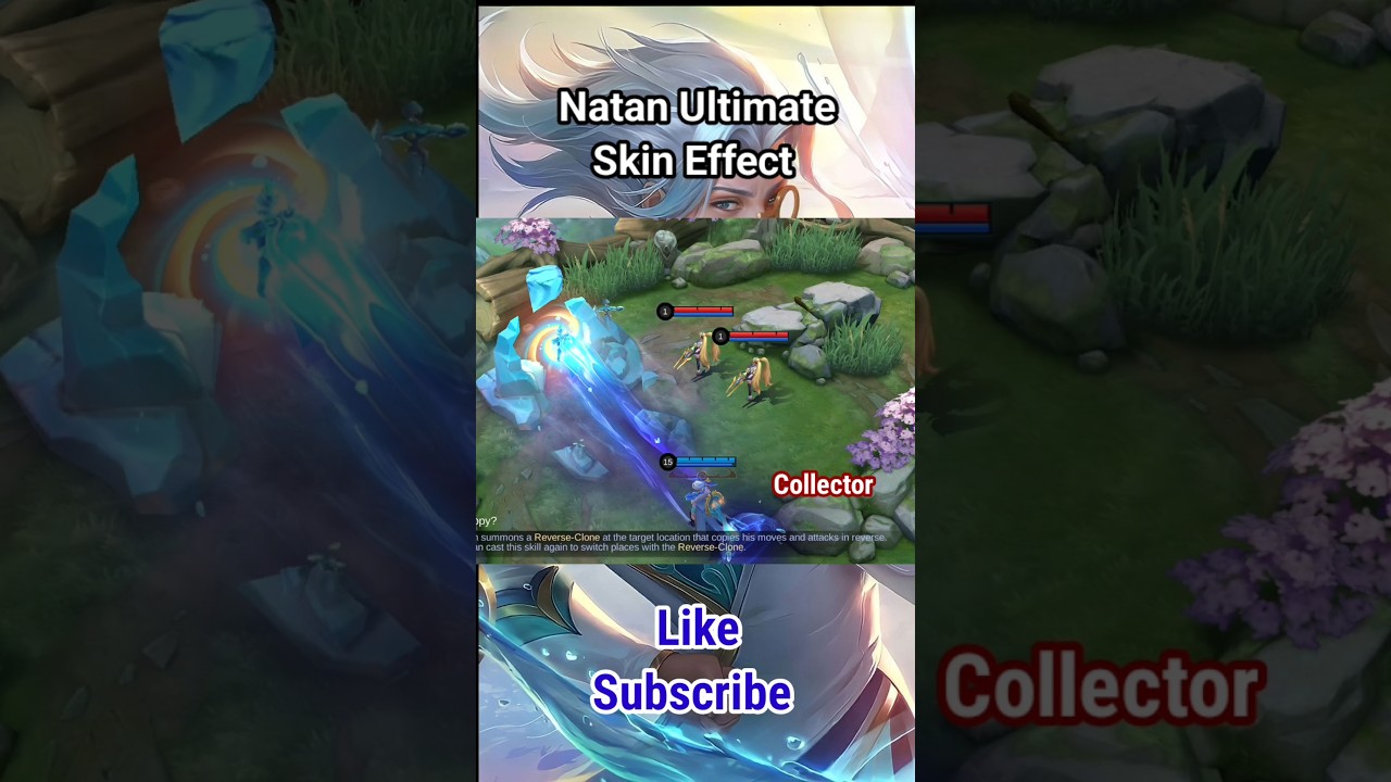 Natan Ultimate Skin Effect #viralvideo #mobilelegends #shorts