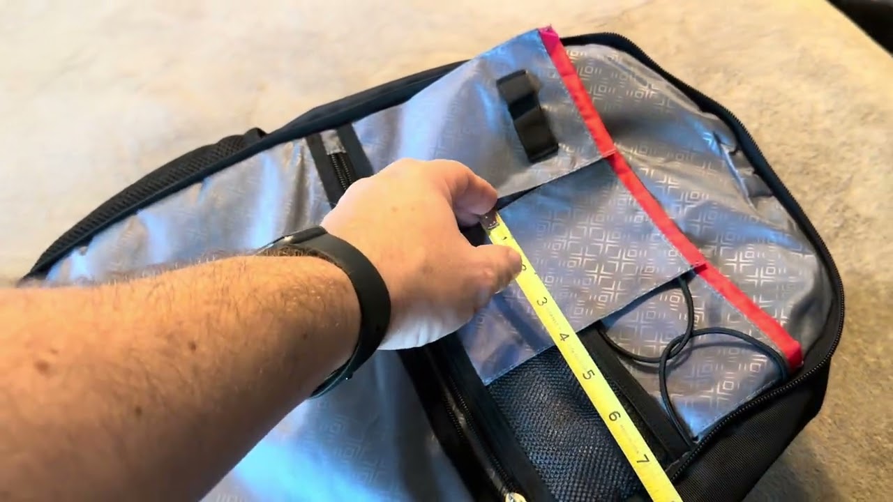 Full Measurements, Pockets, and Strap and Back Softness of Star Cloud Travel Laptop Backpack