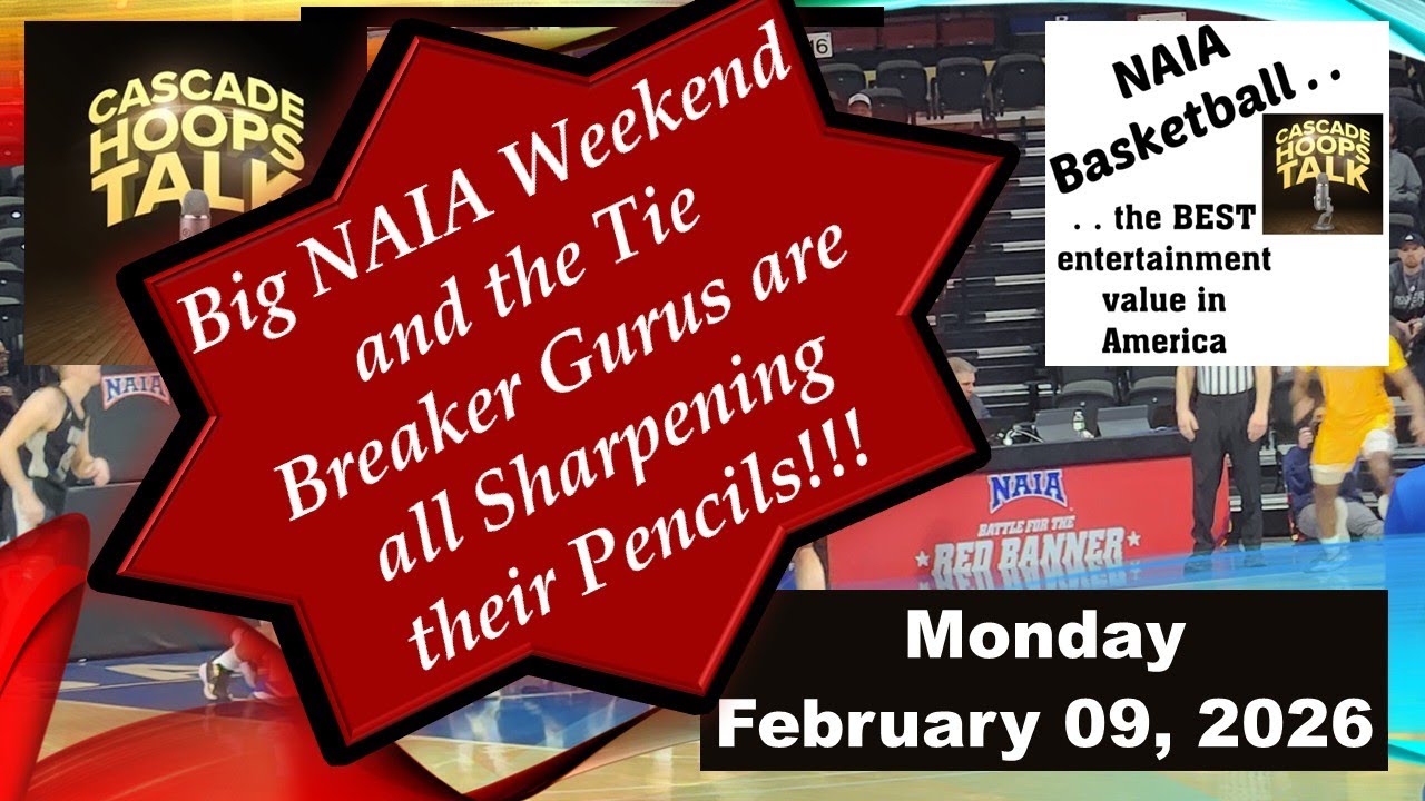 Season 7, Episode 97: Big NAIA Weekend and the Tie Breaker Gurus are all Sharpening their Pencils!!!