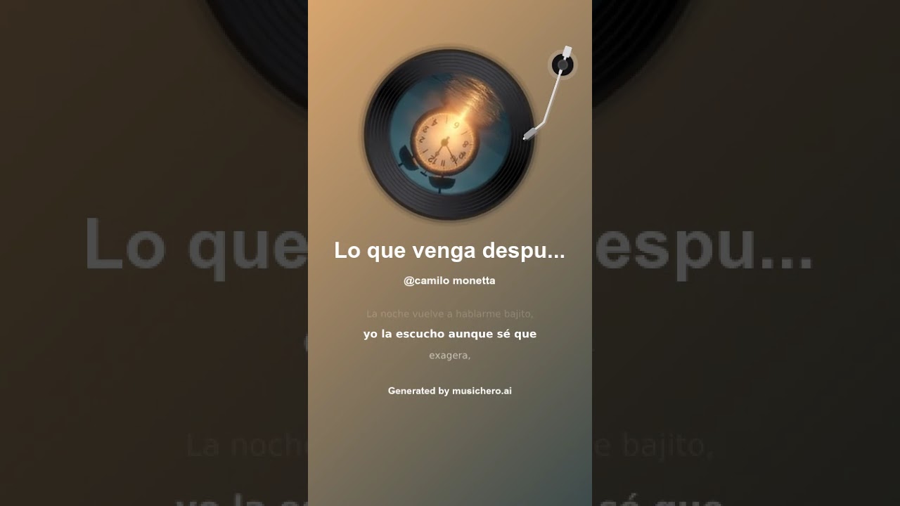 Lo que venga después