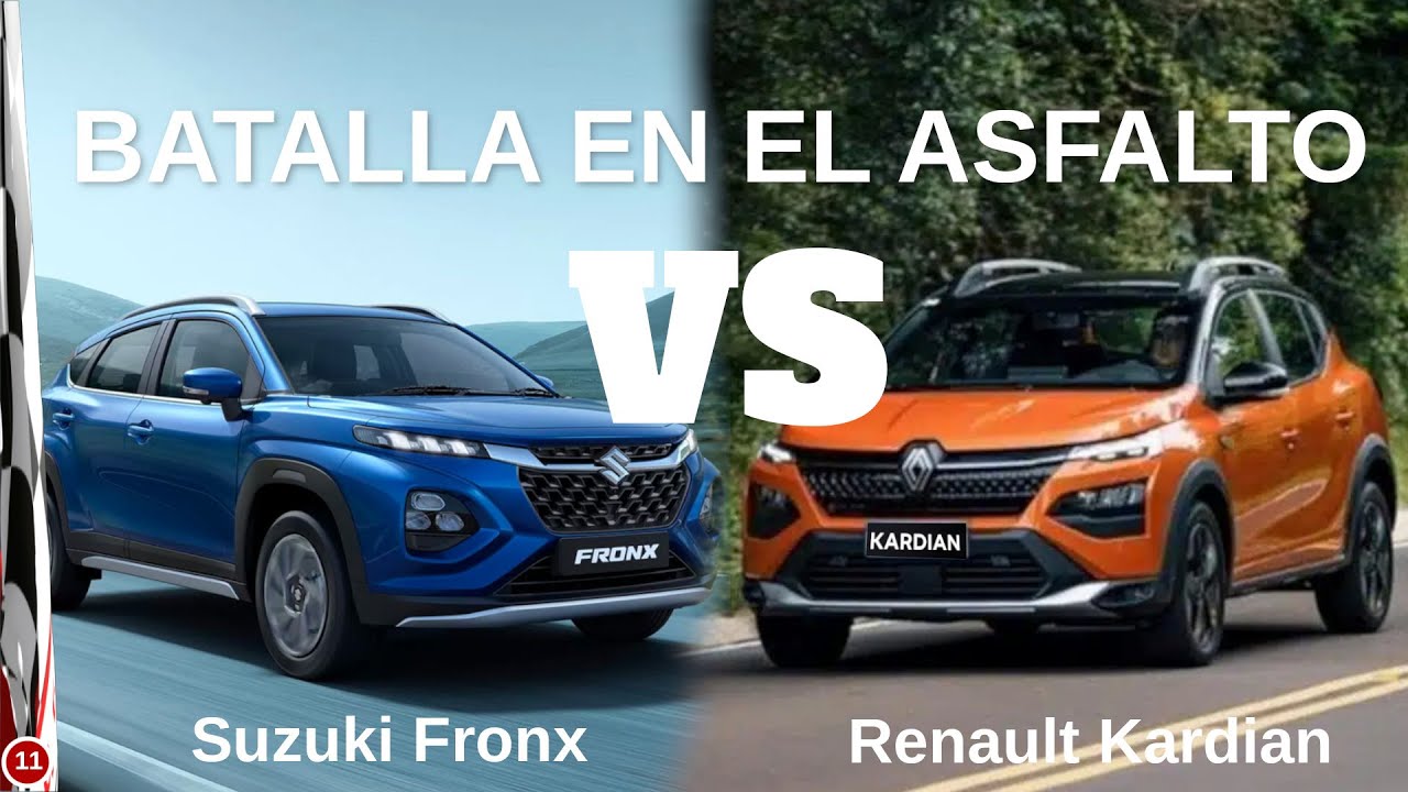 Suzuki Fronx GLX Boostergreen VS Renault Kardian 1.0 Turbo. Análisis a las 2 SUV citadinas