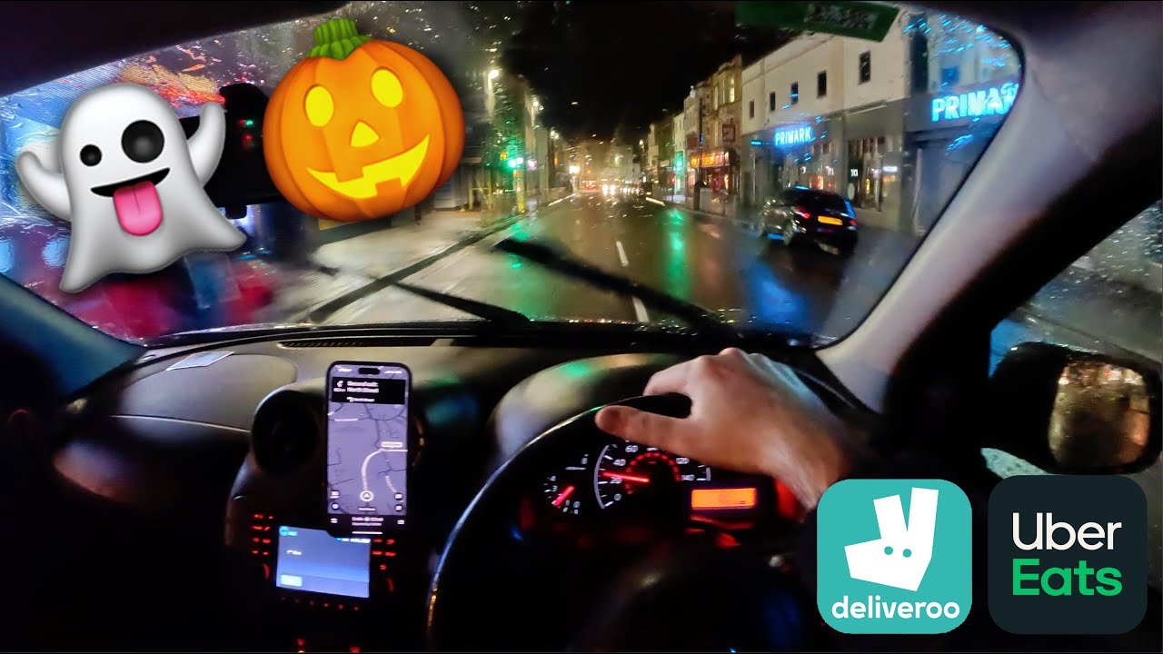 Spooky and Wet HALLOWEEN Food Delivery Shift! - Does Pay Day Increase Order Volume?