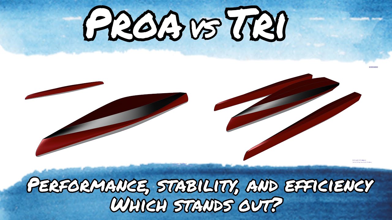 Proa vs Tri - Breaking down the numbers on how a Proa compares to a trimaran.