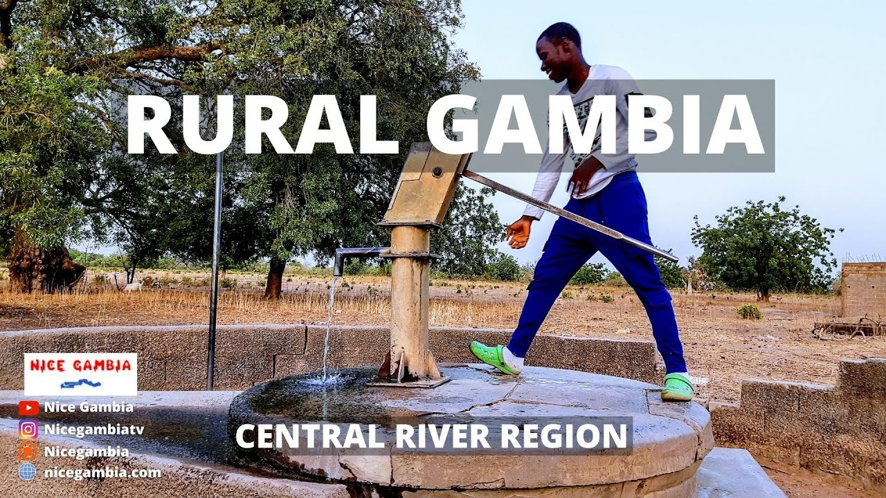 Rural Gambia - Central River Region in the Gambia