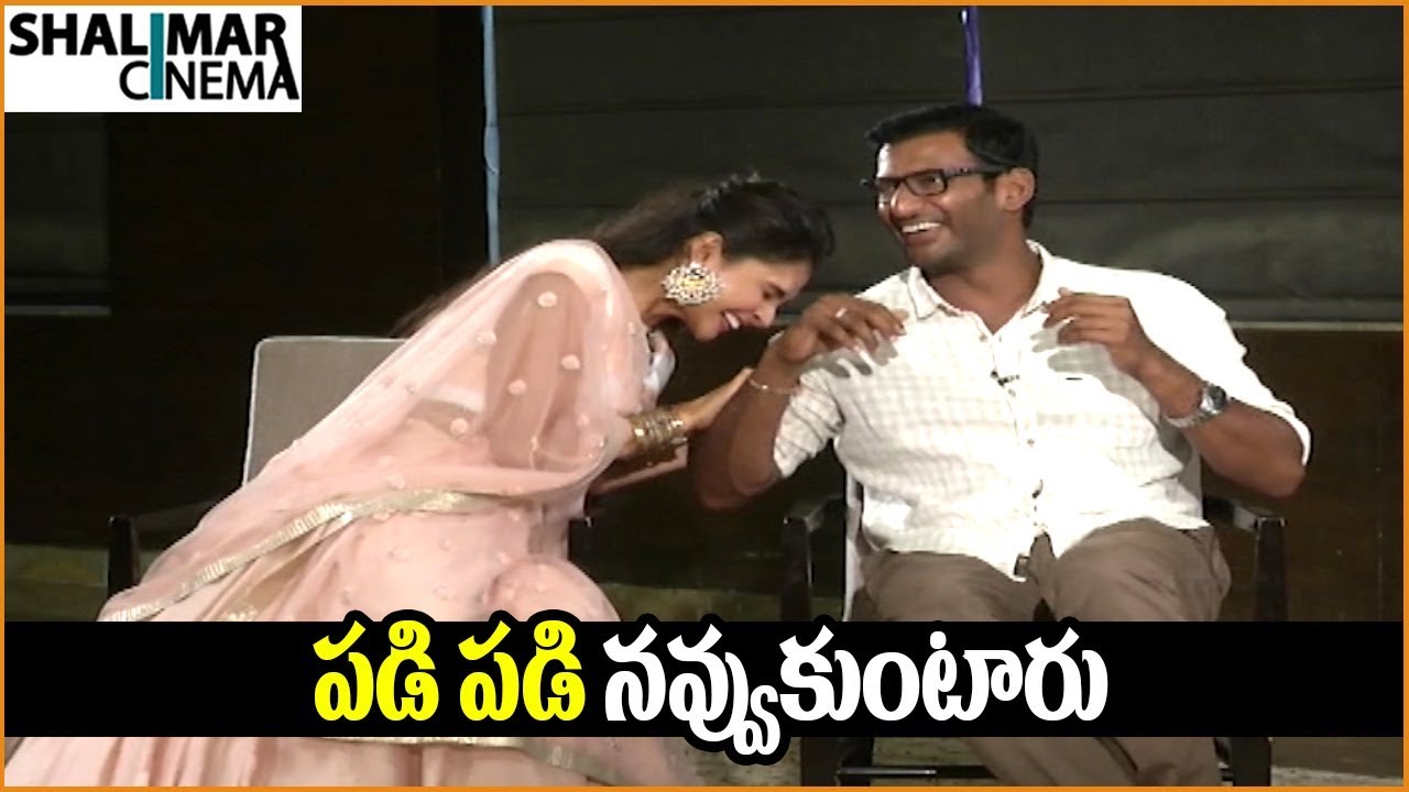Vishal and Andrea Making Hilarious Fun || Detective Movie Interview || Shalimarcinema
