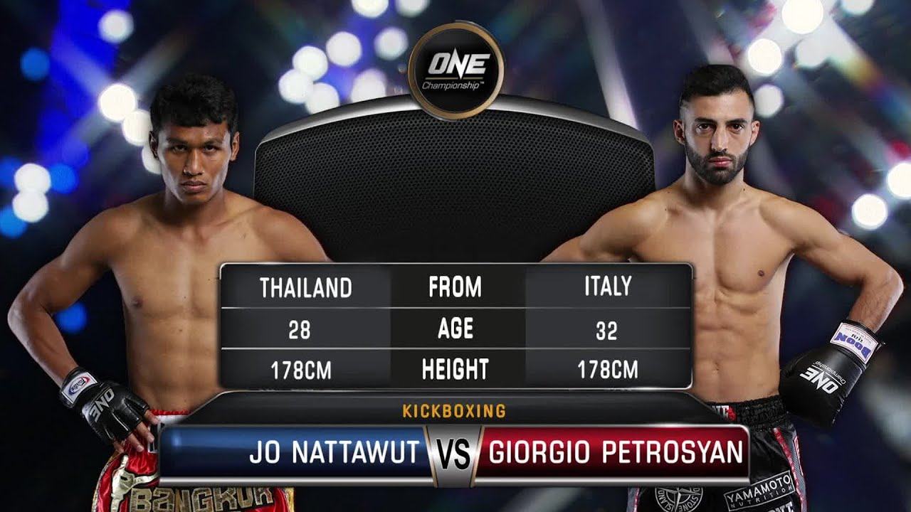 Giorgio Petrosyan vs. Smokin' Jo Nattawut | Full Fight Replay
