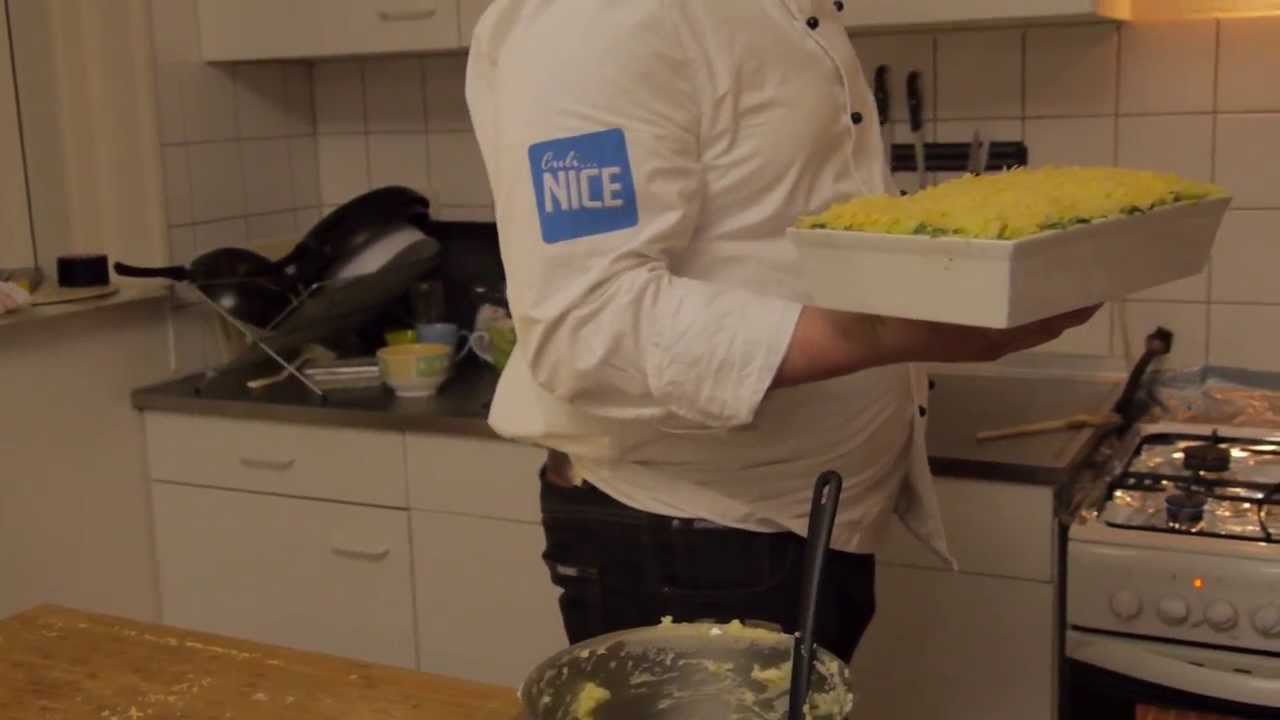 CuliNice: De jongens van Brandmerk! Het voorgerecht: Spinazieschotel