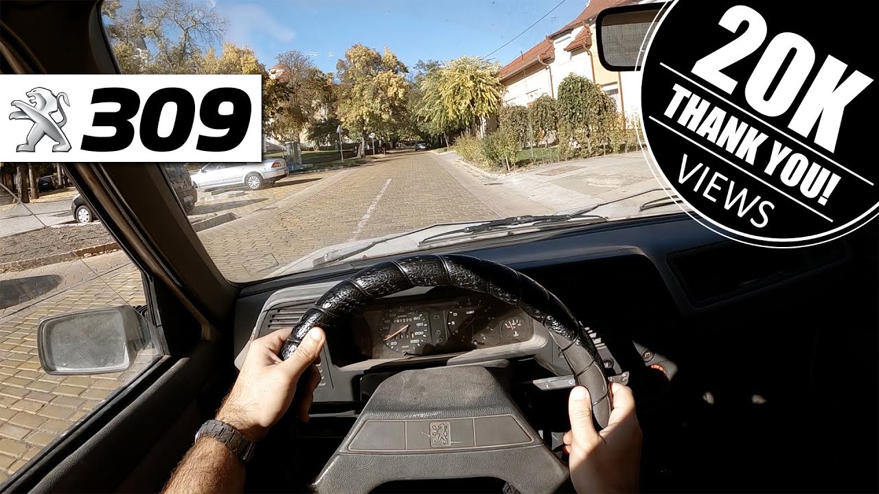 1988 Peugeot 309 [GLD] /1.9 65HP/ POV DDrive #14 - ФРАНЦУЗСКАЯ ВЕЧНОСТЬ