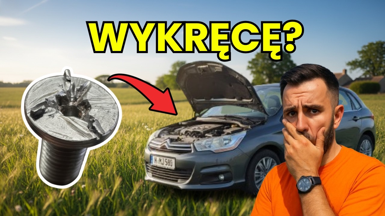 Zniszczyłem śrubę w silniku - jak sobie z tym poradzę?