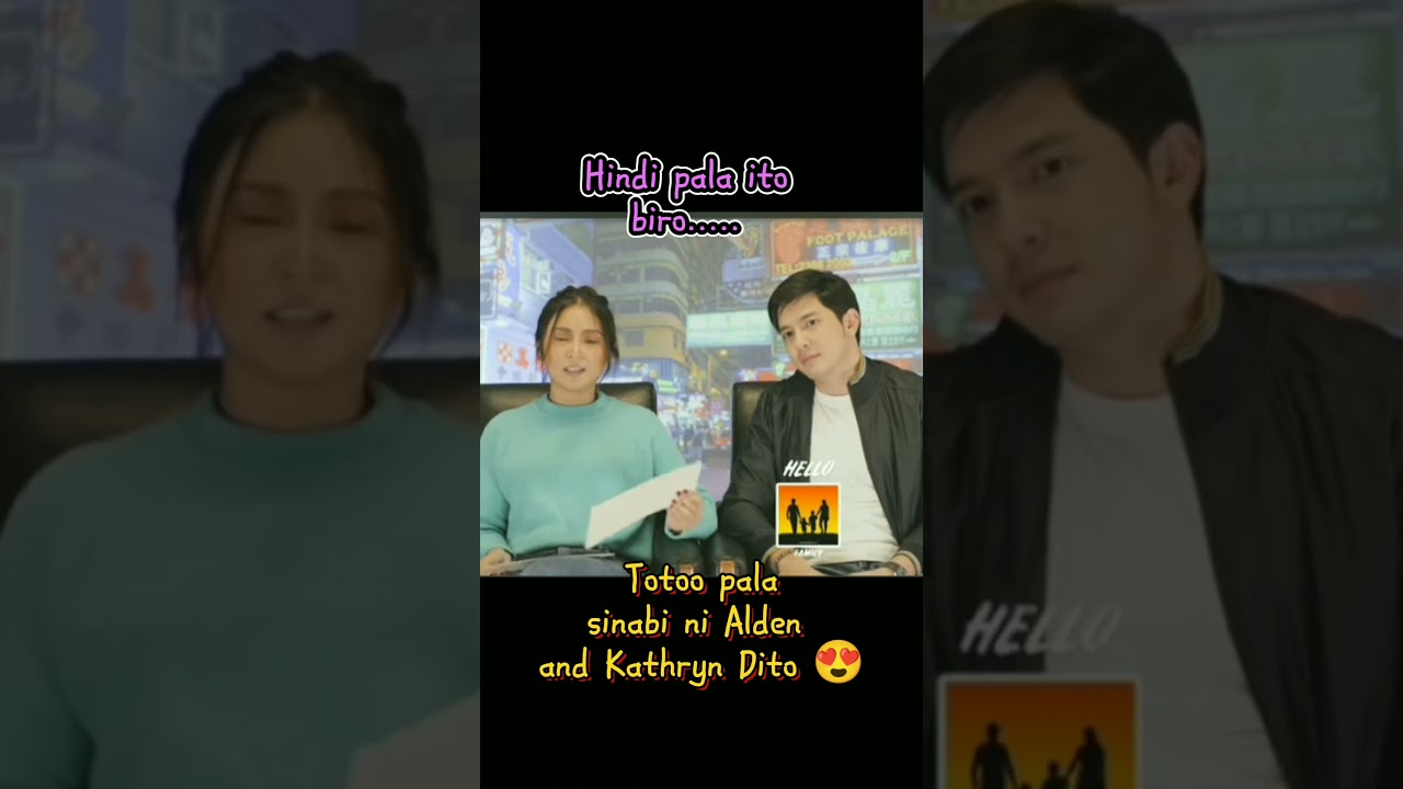 #KathDen: #Kathryn Bernardo and #Alden Richards... Love is 💕 #shorts