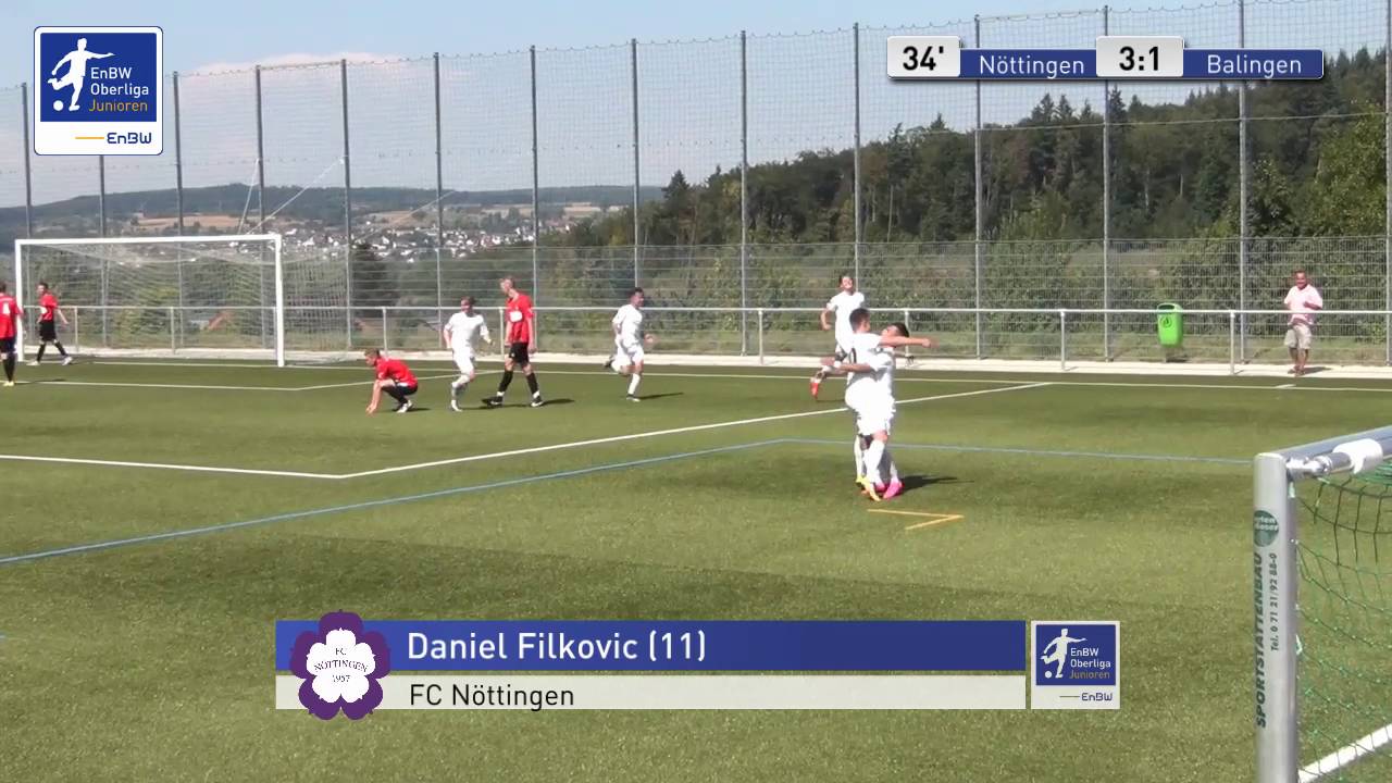 A-Junioren - FC N&ouml;ttingen vs. TSG Balingen 3:1 - Daniel Filkovic