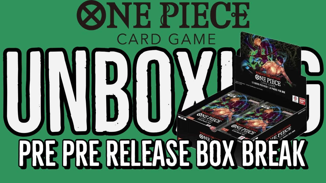 One Piece TCG Wings of the Captain (OP06)- Super Early Unboxing