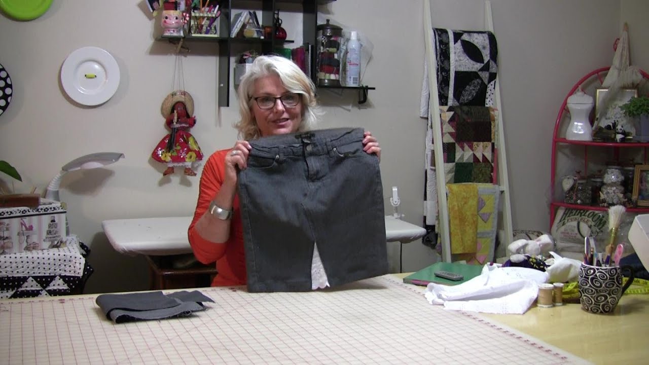 How To Make Your Skinny Pants To A Skinny Skirt