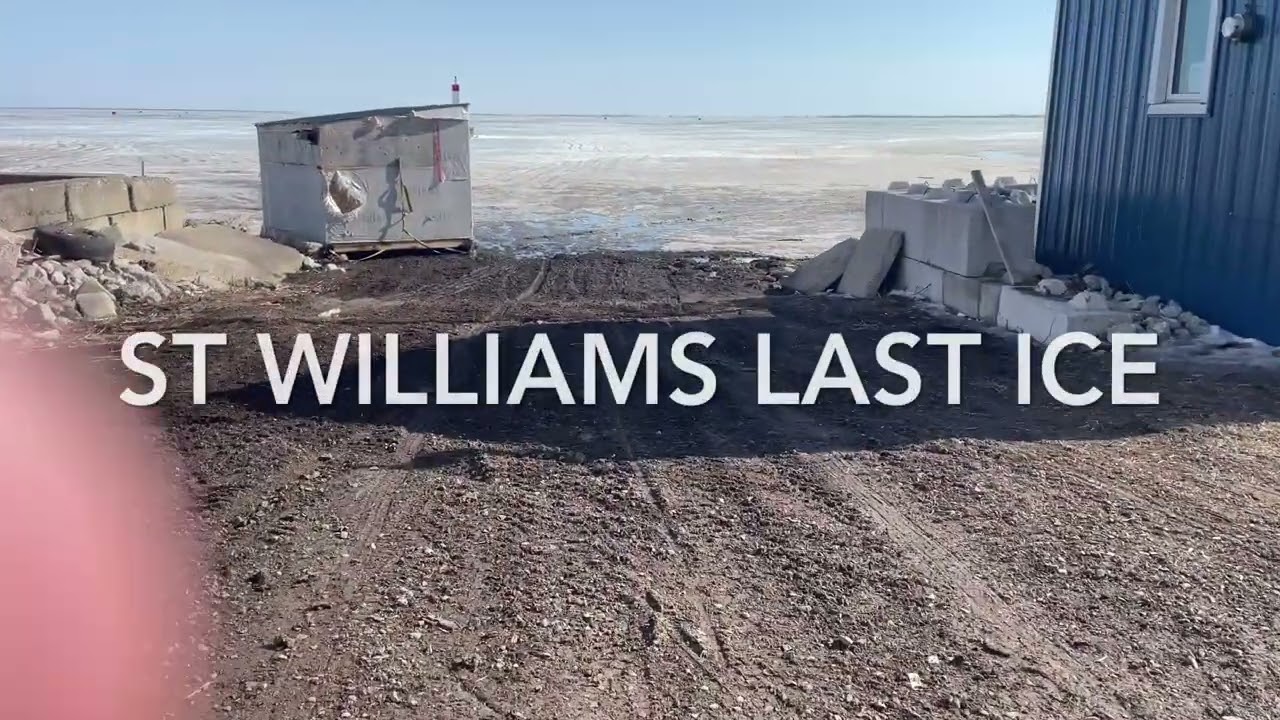 March 4, 2025 last ice St. Williams long point inner bay
