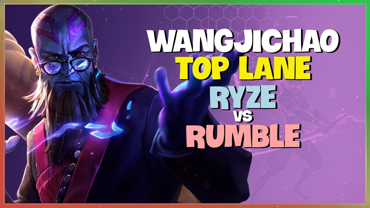 WangJichao's INSANE Ryze Top Lane Masterclass Challenger Engsub