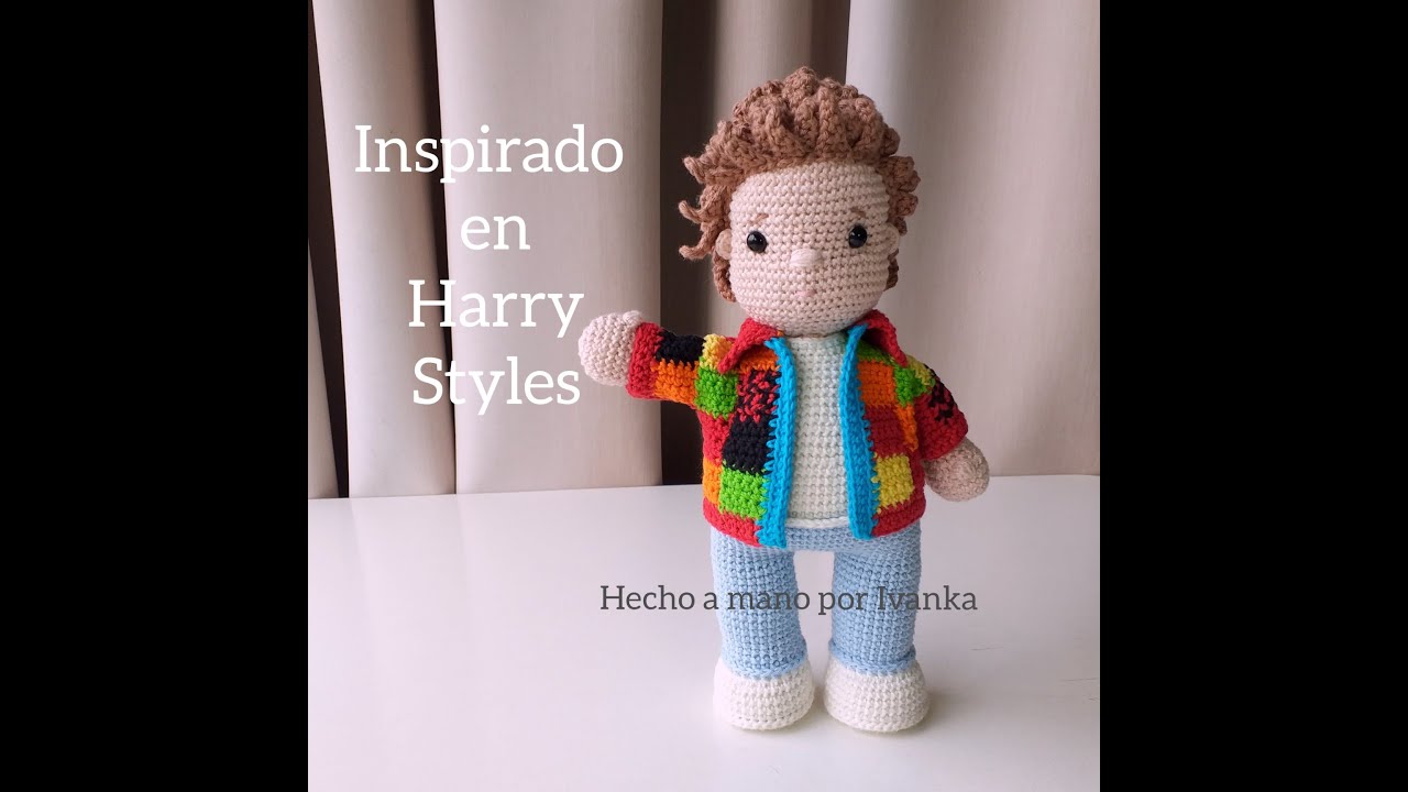 Amigurumi Inspirado en Harry Styles. Parte 6: cardigan