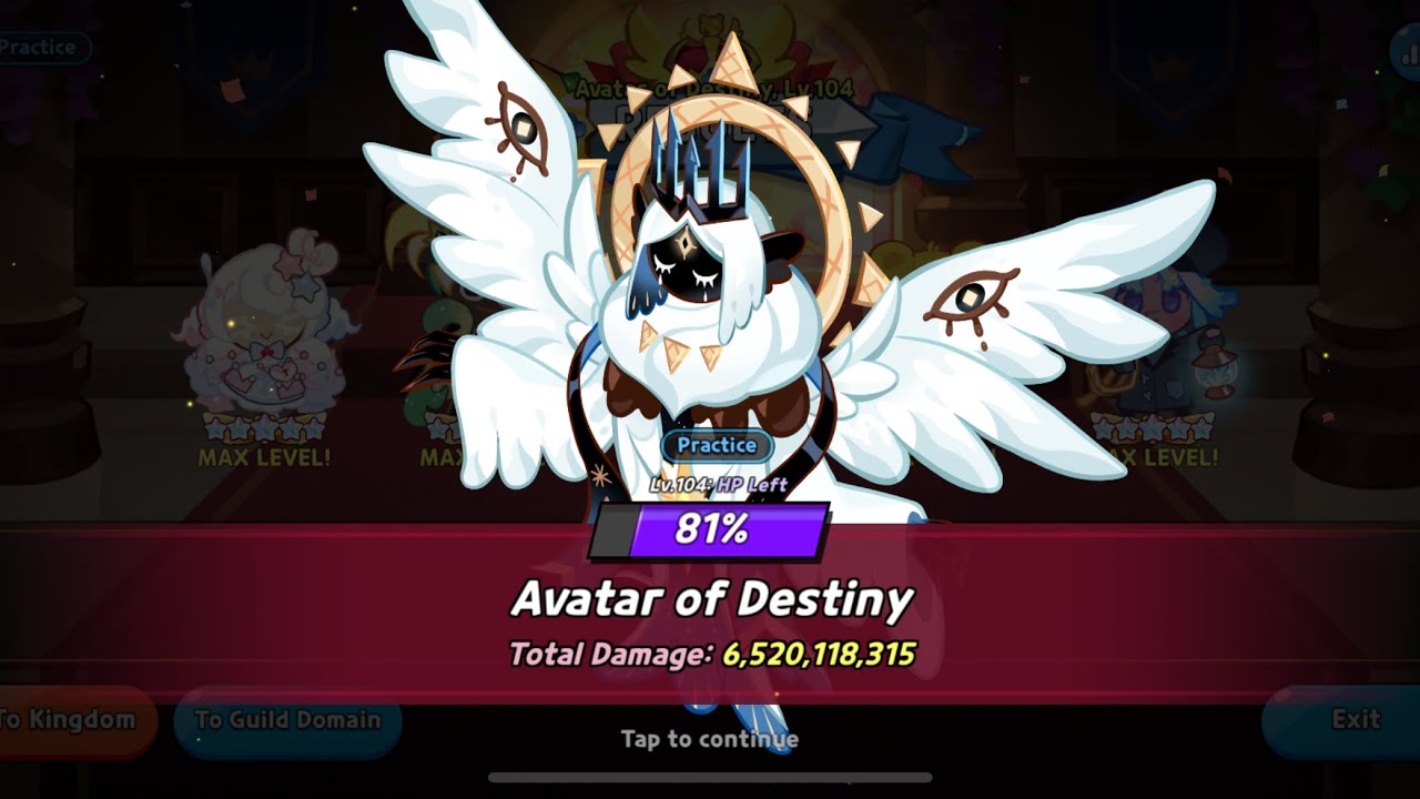 6.5B damage Avatar of Destiny | Guildboss Battle | Witad