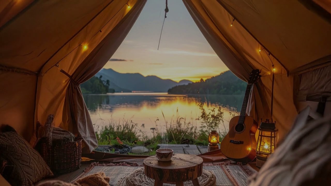 3-Hour Nature Sleep Journey ⛺❄️🌌 Forest, Snow, & Ocean [Deep Sleep Cycle]