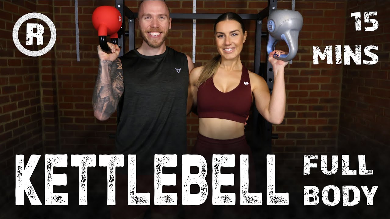 Kettlebell Workout | 15 Minutes | Full Body | No Repeat | Burn Calories | Build Muscle | RISE9