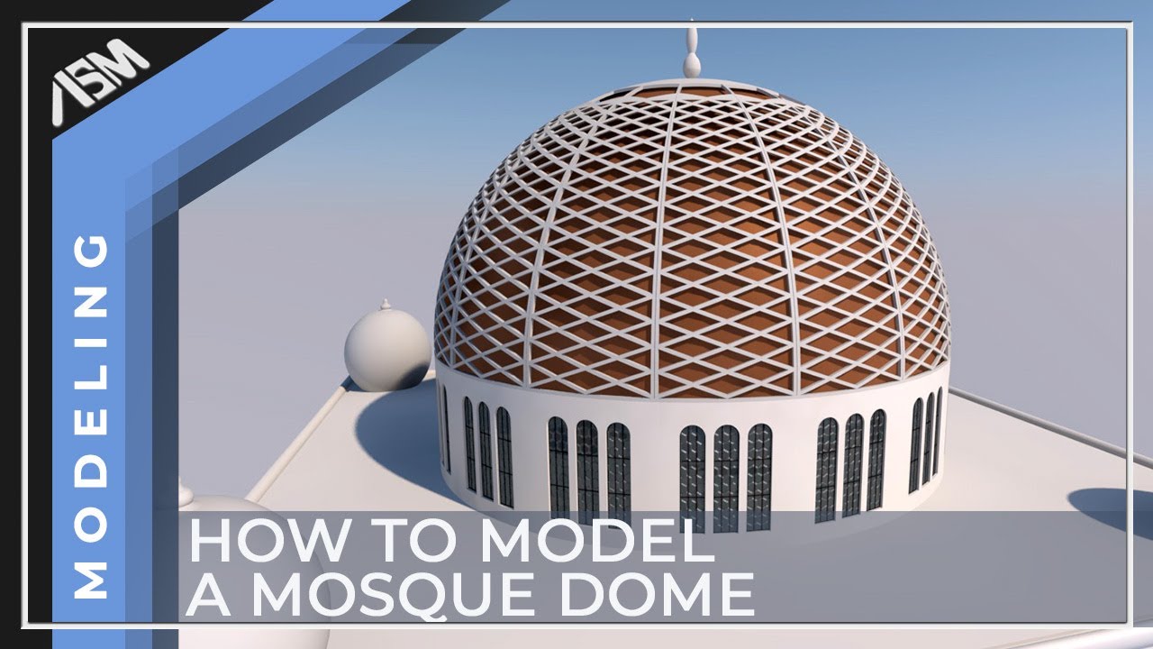 ARCHICAD Как смоделировать купол мечети