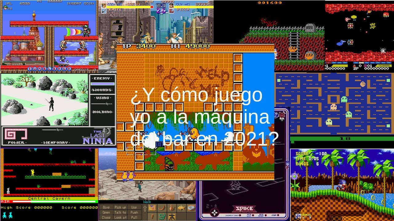 Y como juego yo a la máquina del bar en 2021?