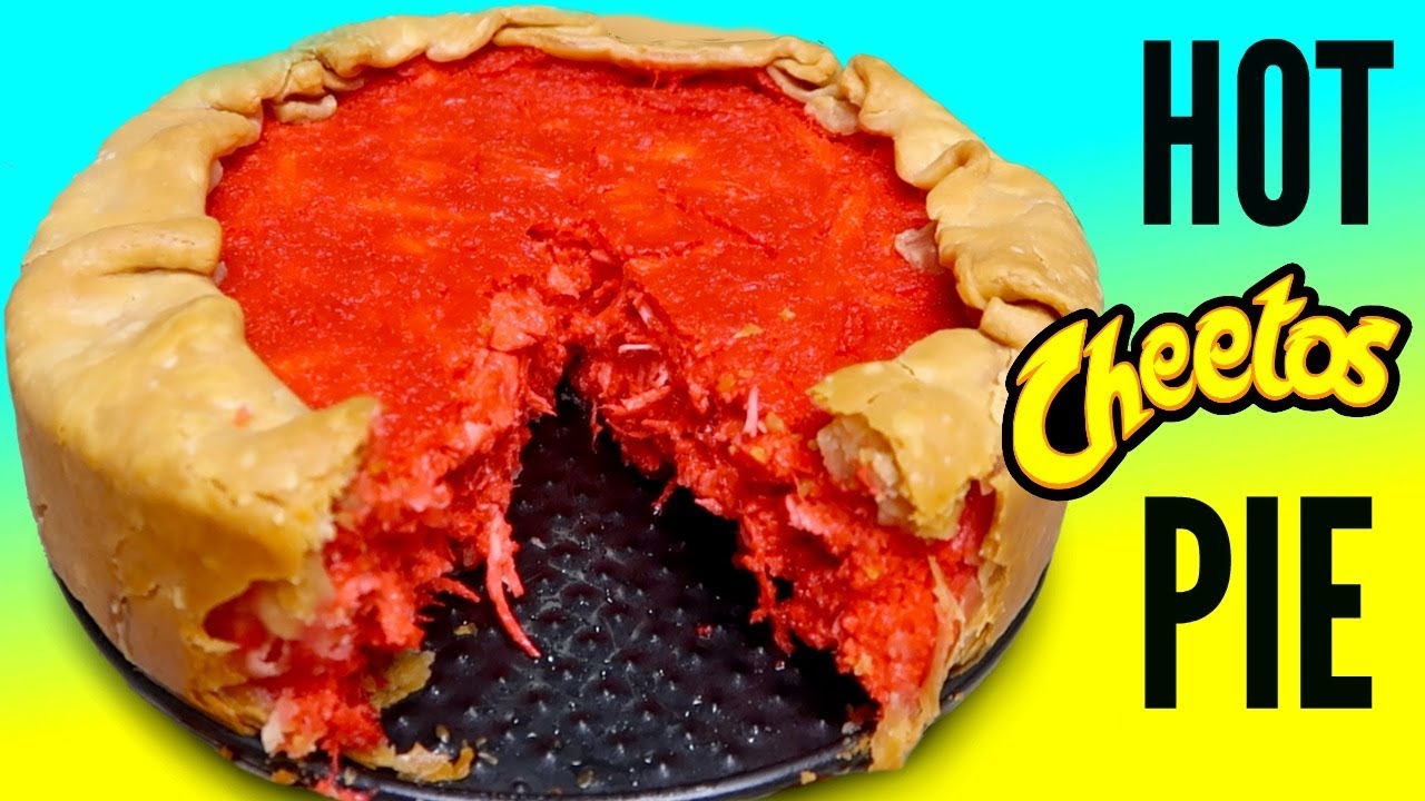 THE FLAMIN' HOT CHEETOS PIE DIY! - How To Make Chicken Cheeto Pie!